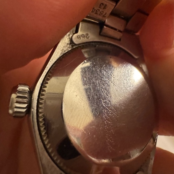 Rolex Oyster Perpetual Cream Dial Watch model 6519 - Picture 5 of 5